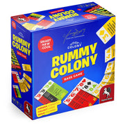 Rummy Colony Board Game – Trivia & Strategic Rummy Card Game for Adults and Kids | Ages 10+ | 2–4 Players | 300 Cards | Expandable