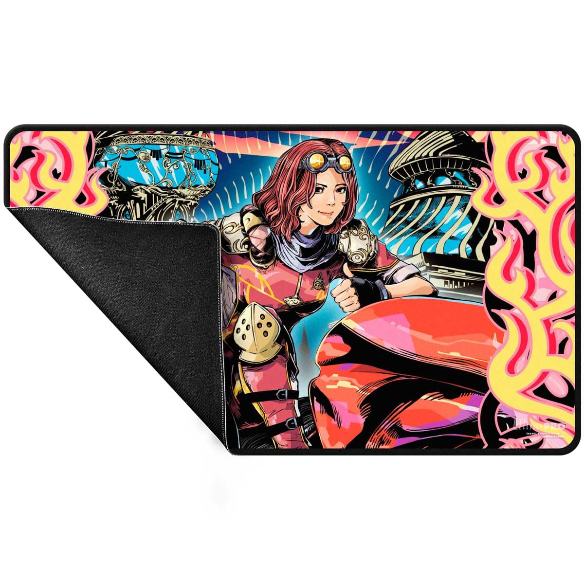 Ultra PRO - Aetherdrift Chandra, Spark Hunter AR Enhanced Playmat for Magic: The Gathering, Use as Mousepad, Desk Mat, Protects MTG Cards During Gameplay, TCG Trading Card Games