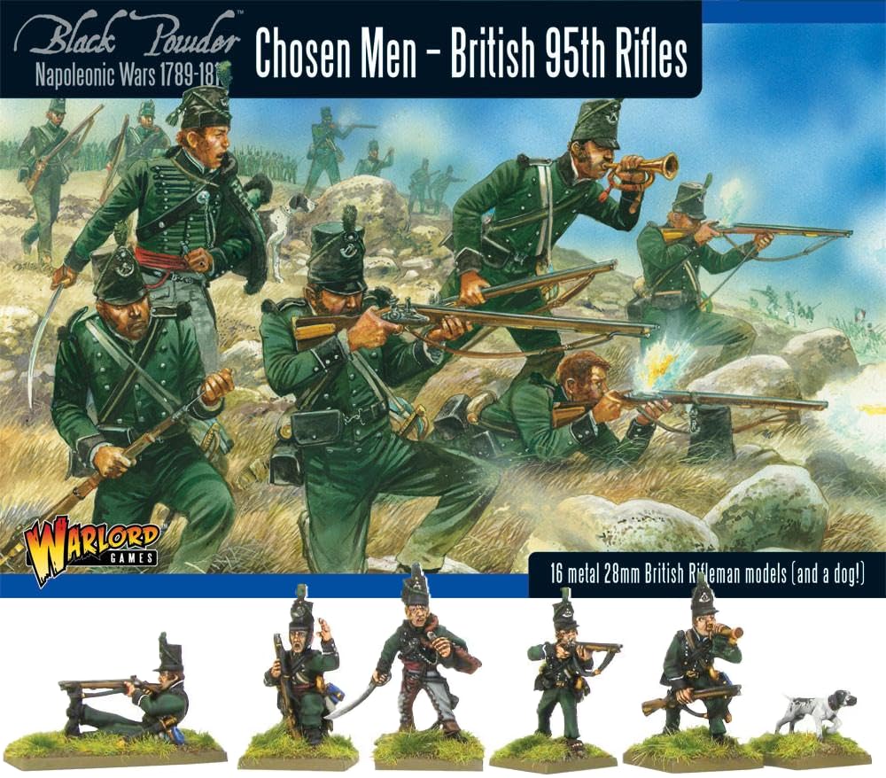 Warlord Games Napoleonic British Chosen Men 95th Rifles Box