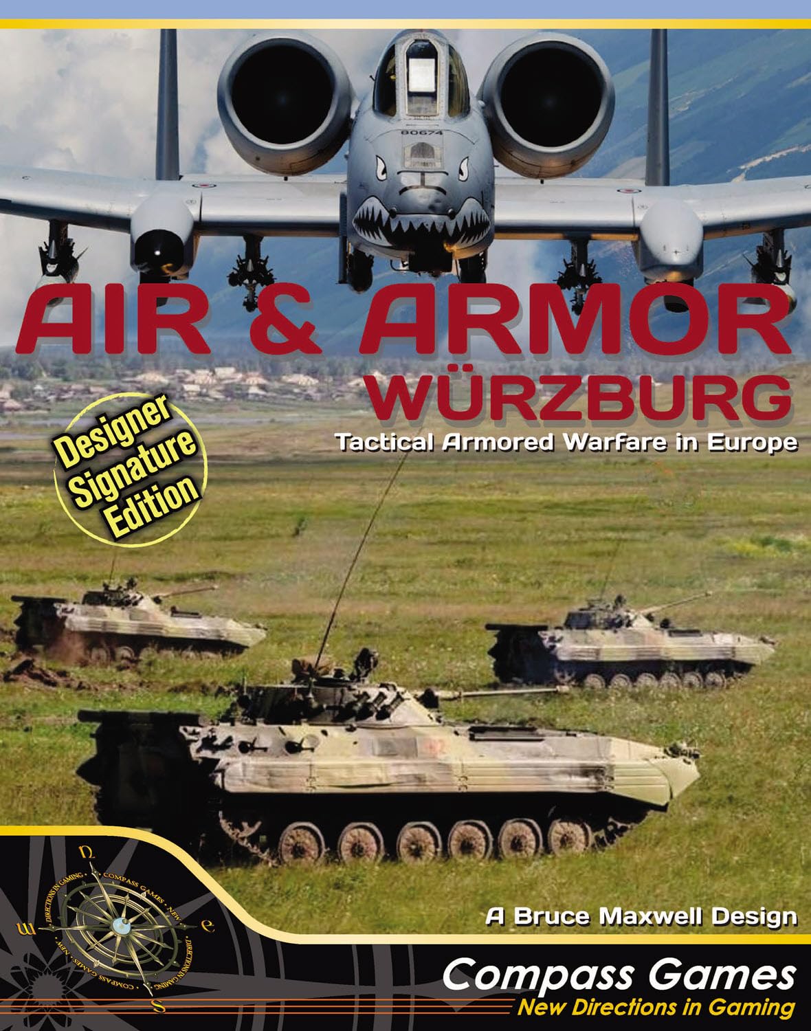 Generic Compass Games Air & Armor: Würzburg, Operational Armored Warfare in Europe