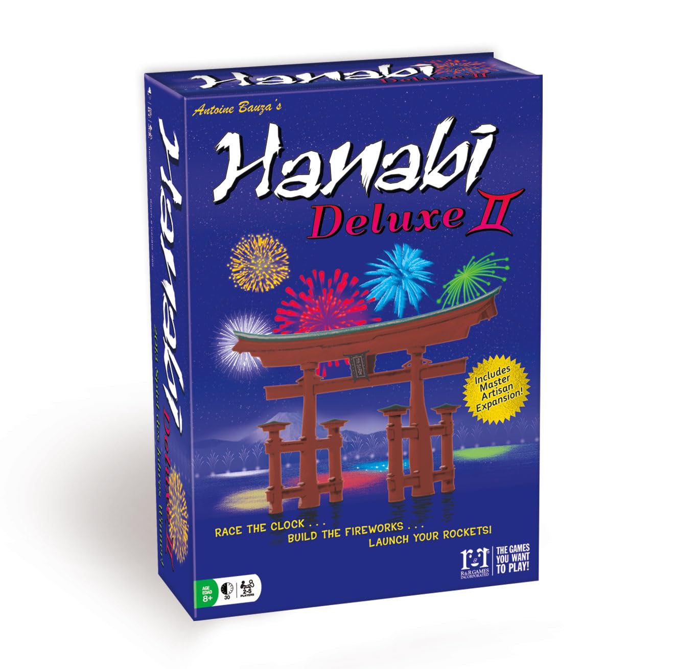 R&R Games Hanabi Deluxe II Strategy Game