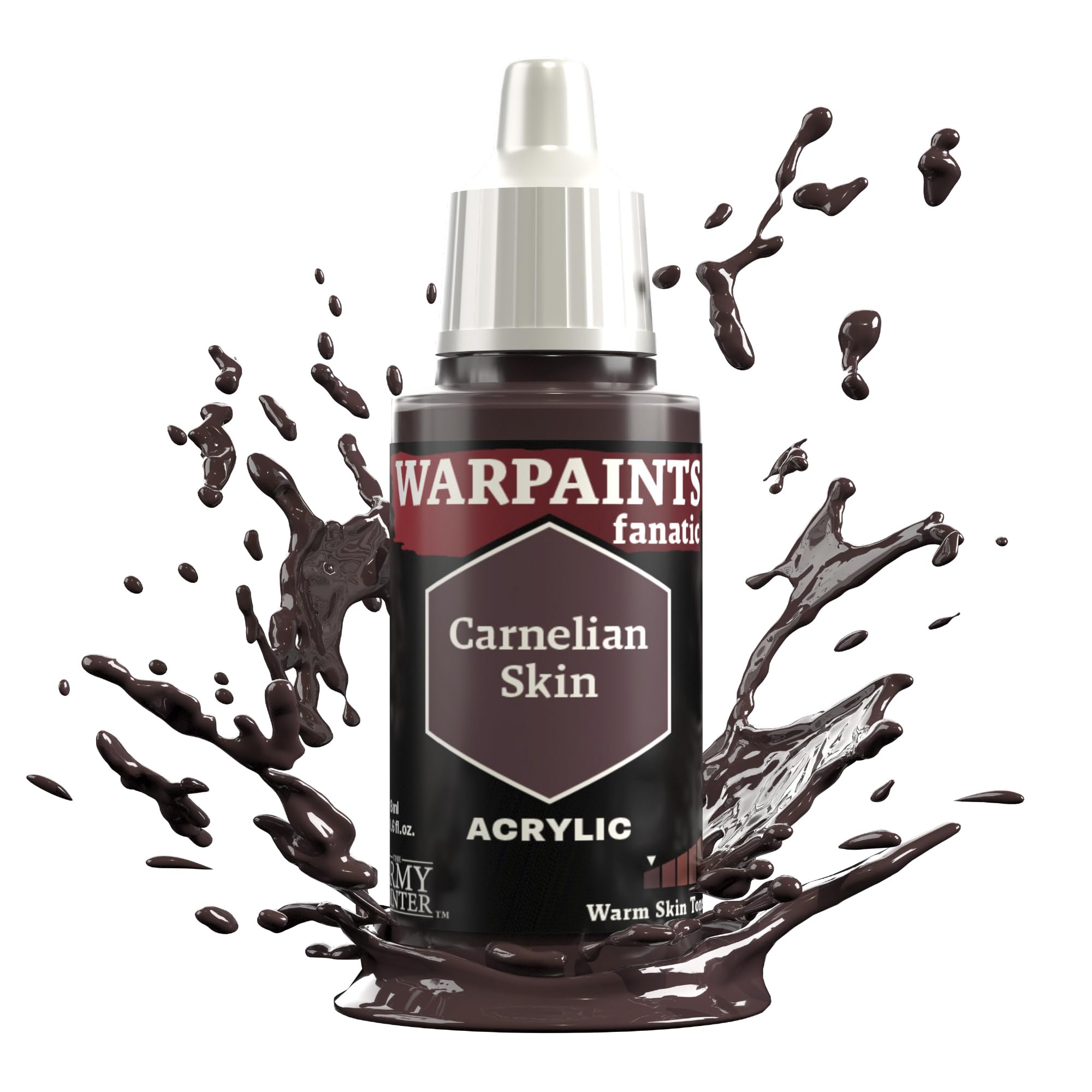 The Army Painter Skin Tones Warpaints Fanatic 18ml Acrylic Paints (Carnelian Skin)