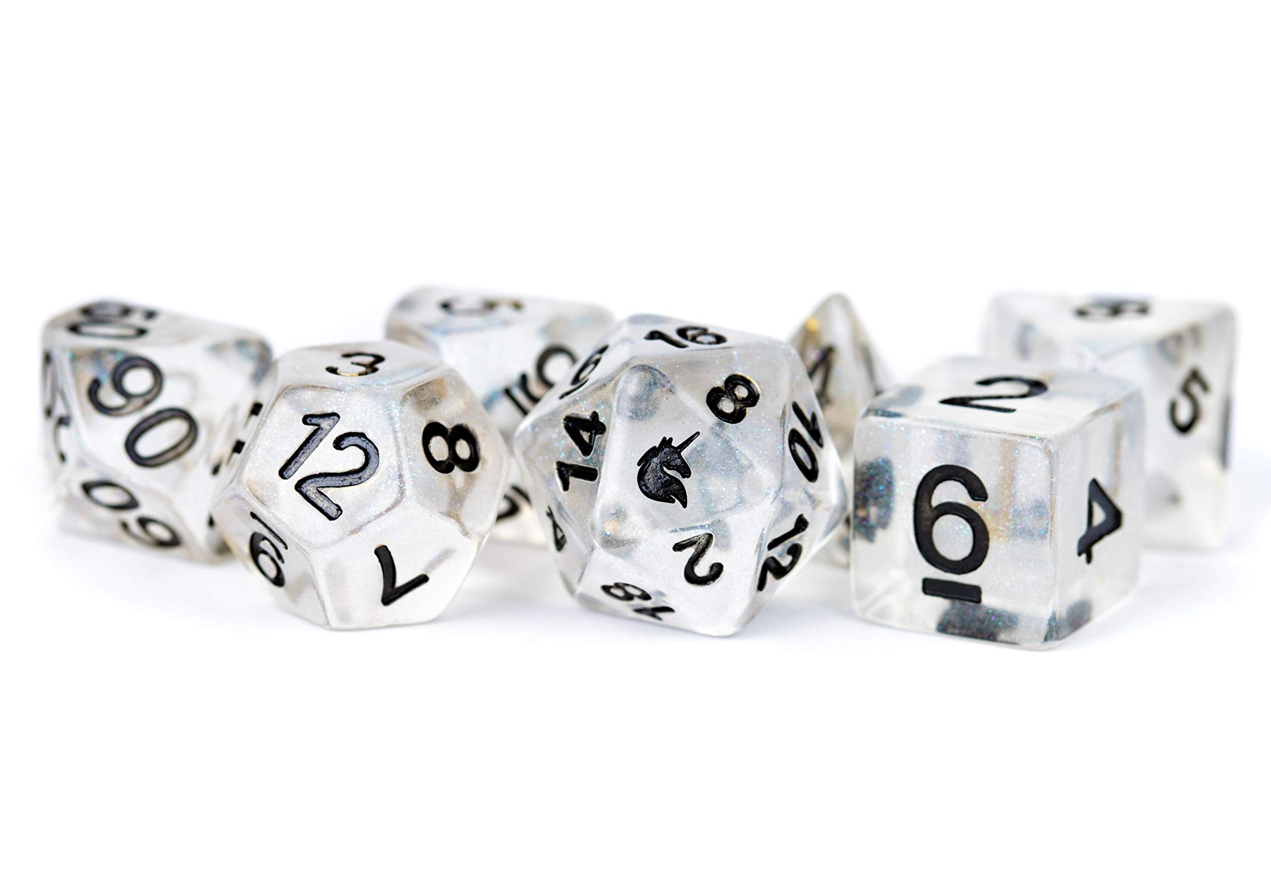Unicorn Ice 16mm Poly Dice Set