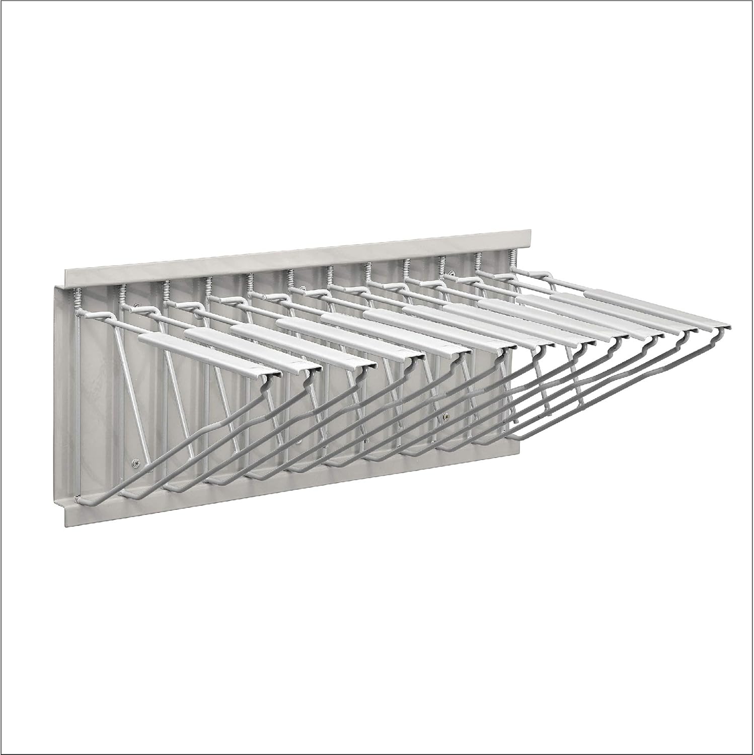 Blueprint Pivot Wall Rack, Grey