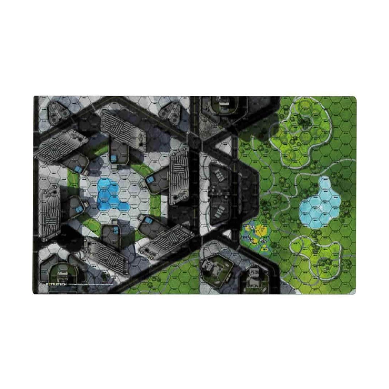 Catalyst Game Labs - BattleTech: BattleMat City Central Park, for Ages 14 and Up