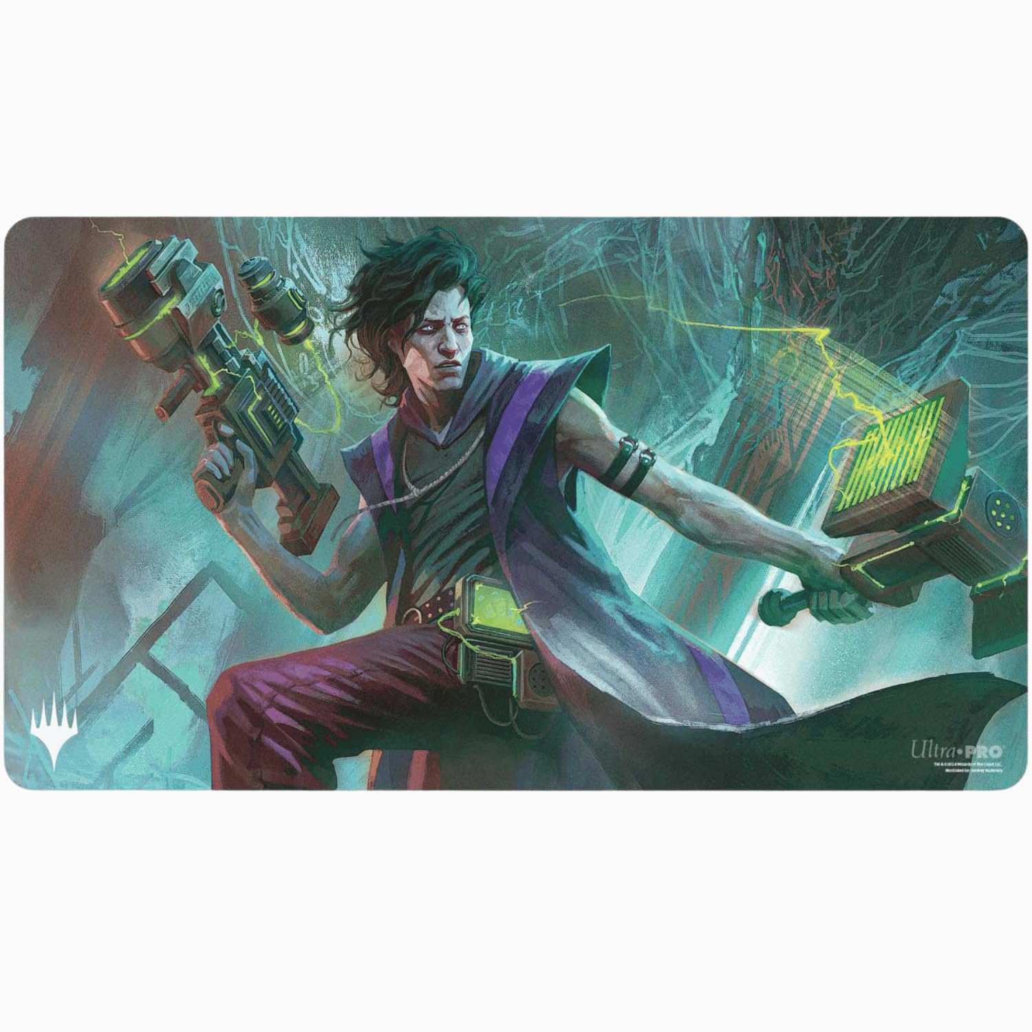 Ultra PRO - MTG Duskmourn Playmat Commander Ft. Winter, Cynical Opportunist for Magic: The Gathering, Use as Mousepad, Desk Mat, Protects MTG Cards During Gameplay