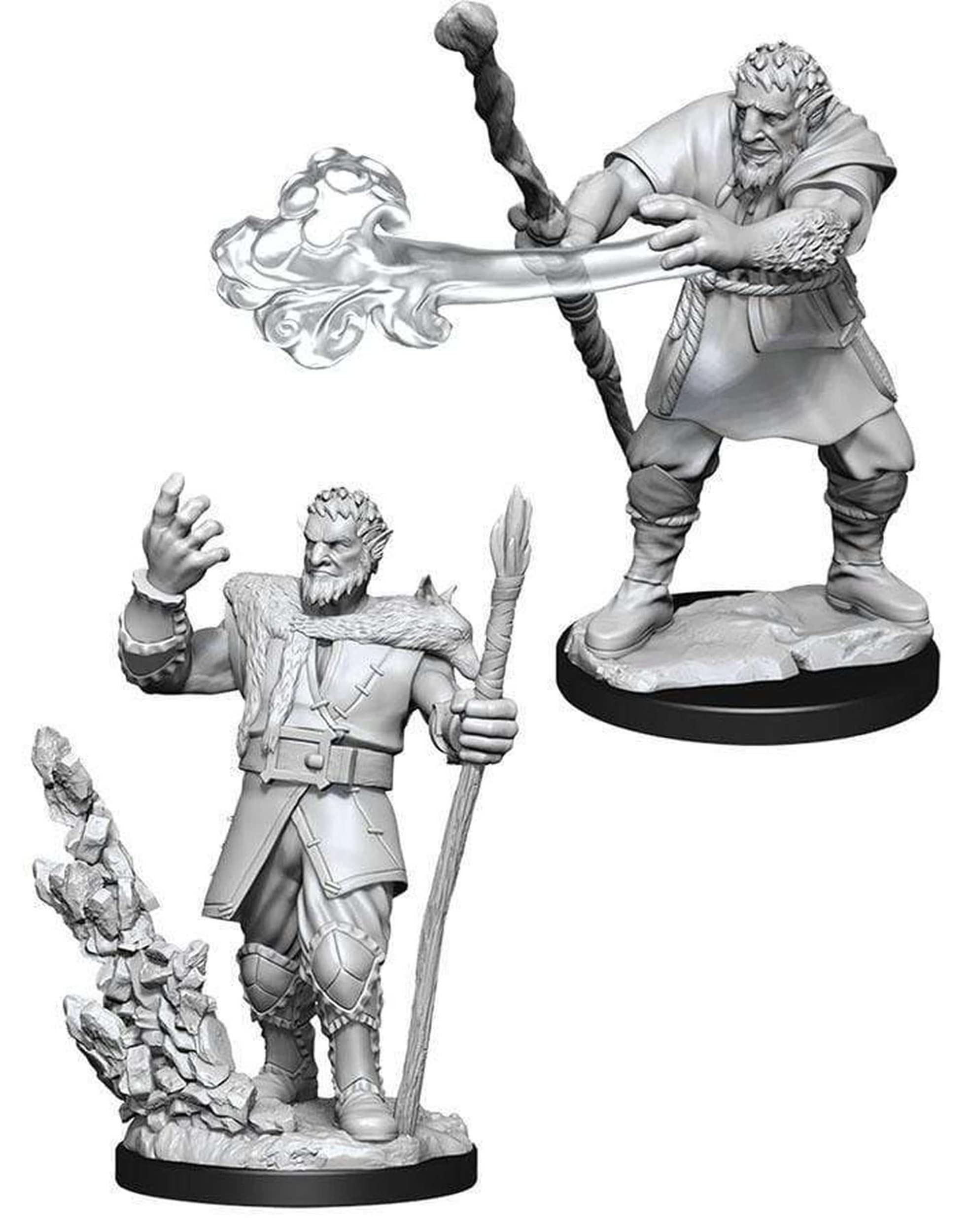 D&D: Nolzur's Marvelous Minis: Male Firbolg Druid W11 (Unpainted)
