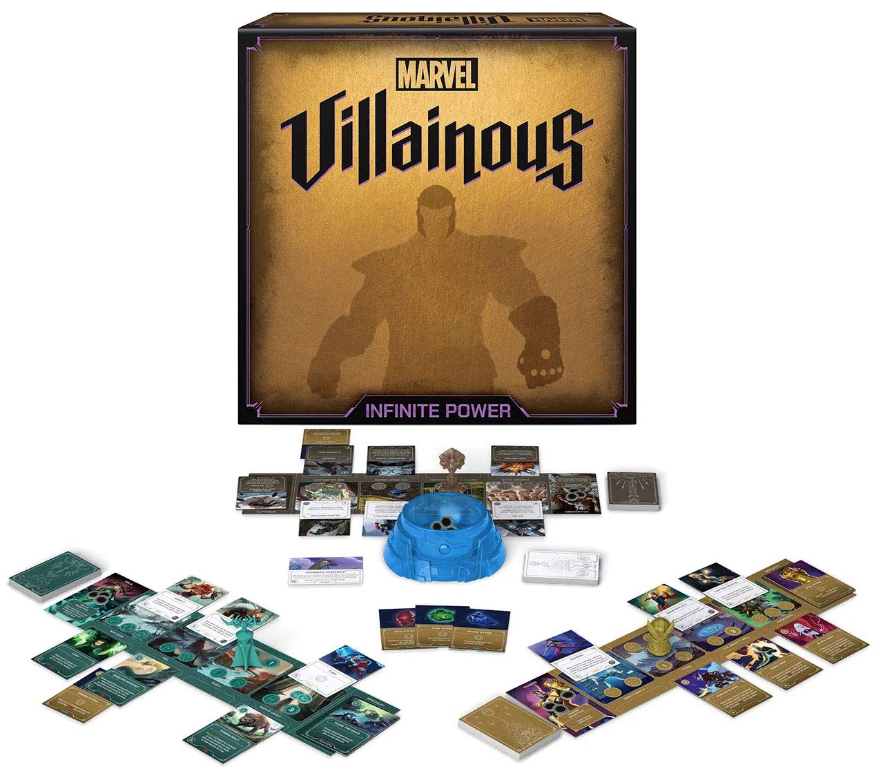 Ravensburger Marvel Villainous: Infinite Power Strategy Board Game - Engaging Brain Teaser for Ages 12 & Up | Unique Marvel Characters | Adjustable Difficulty | Great for Marvel Fans