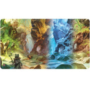 Ultra PRO - Magic The Gathering Bloomburrow Playmat Featuring Season Lands: Swamp (Four Seasons), Gaming Accessory, Compact Playmat, Portable Design, Perfect for Tabletop Gaming