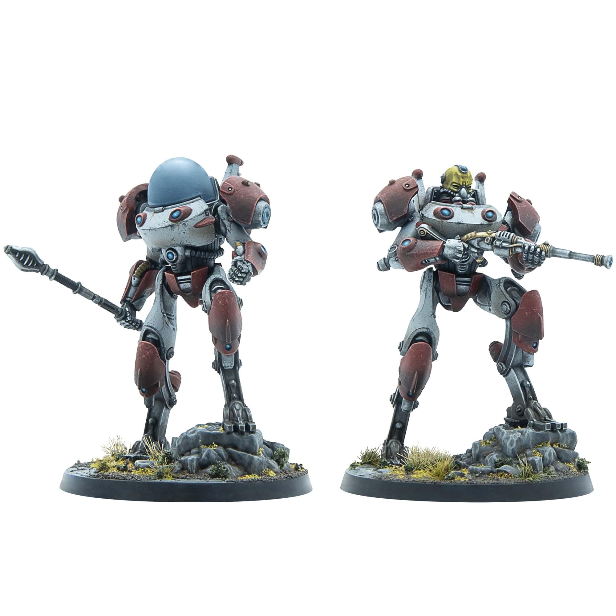 Modiphius Entertainment: Fallout: Miniatures - Zetans: Alien Invaders - 2 Resin Figures, Appalachia Wave, Unpainted & Unassembled, Licensed