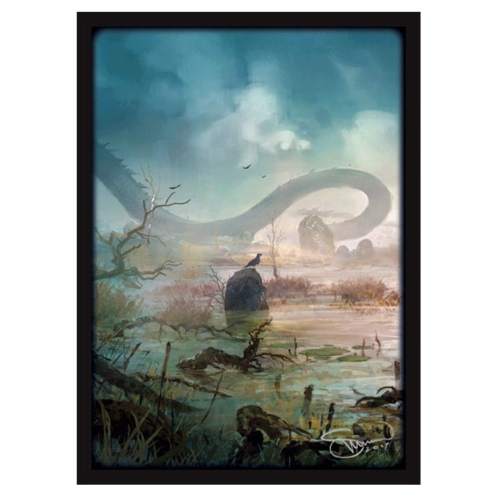 Deck Protector: Lands Swamps (50)