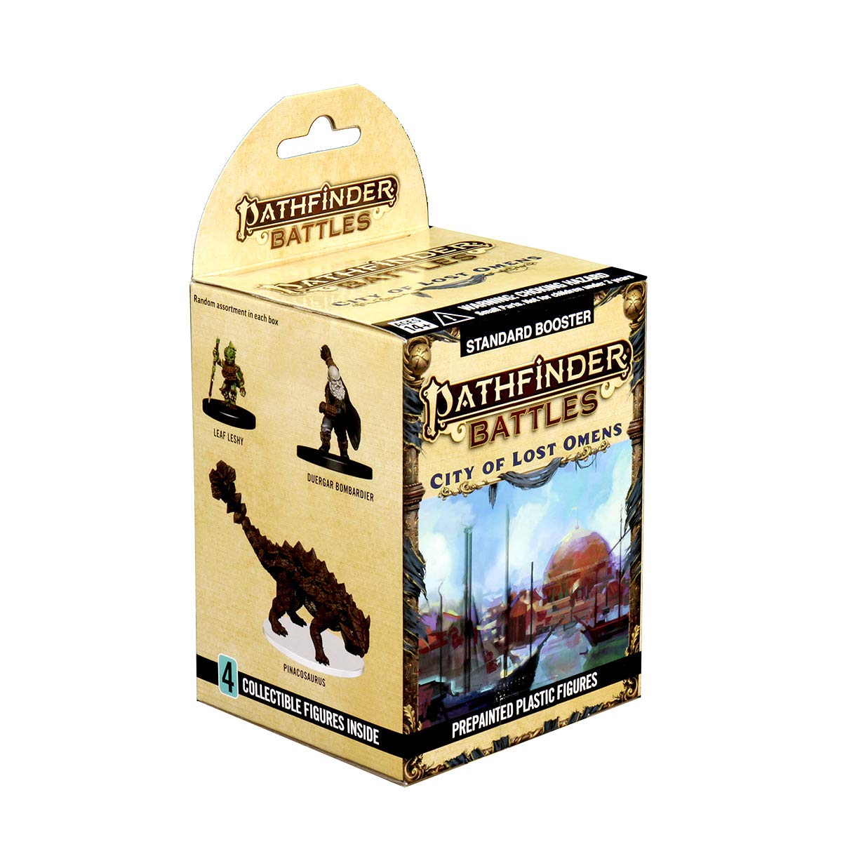 WizKids Pathfinder Battles: City of Lost Omens Premium Set: Adult Red & Black Dragons