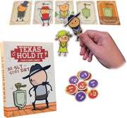 Texas Hold It Card Game - Wild West Bathroom Card Game by Cyanide & Happiness - Push Your Luck in Party Games for 2-6 Players | Hilarious Fun for Party Nights