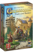 Hans Im Gluck Carcassonne: Traders & Builders Board Game Expansion - Add Goods, Pigs & Builders to Enhance Strategy, Family Fun for Kids & Adults, Ages 8+, 2-5 Players, 45 Minute Playtime