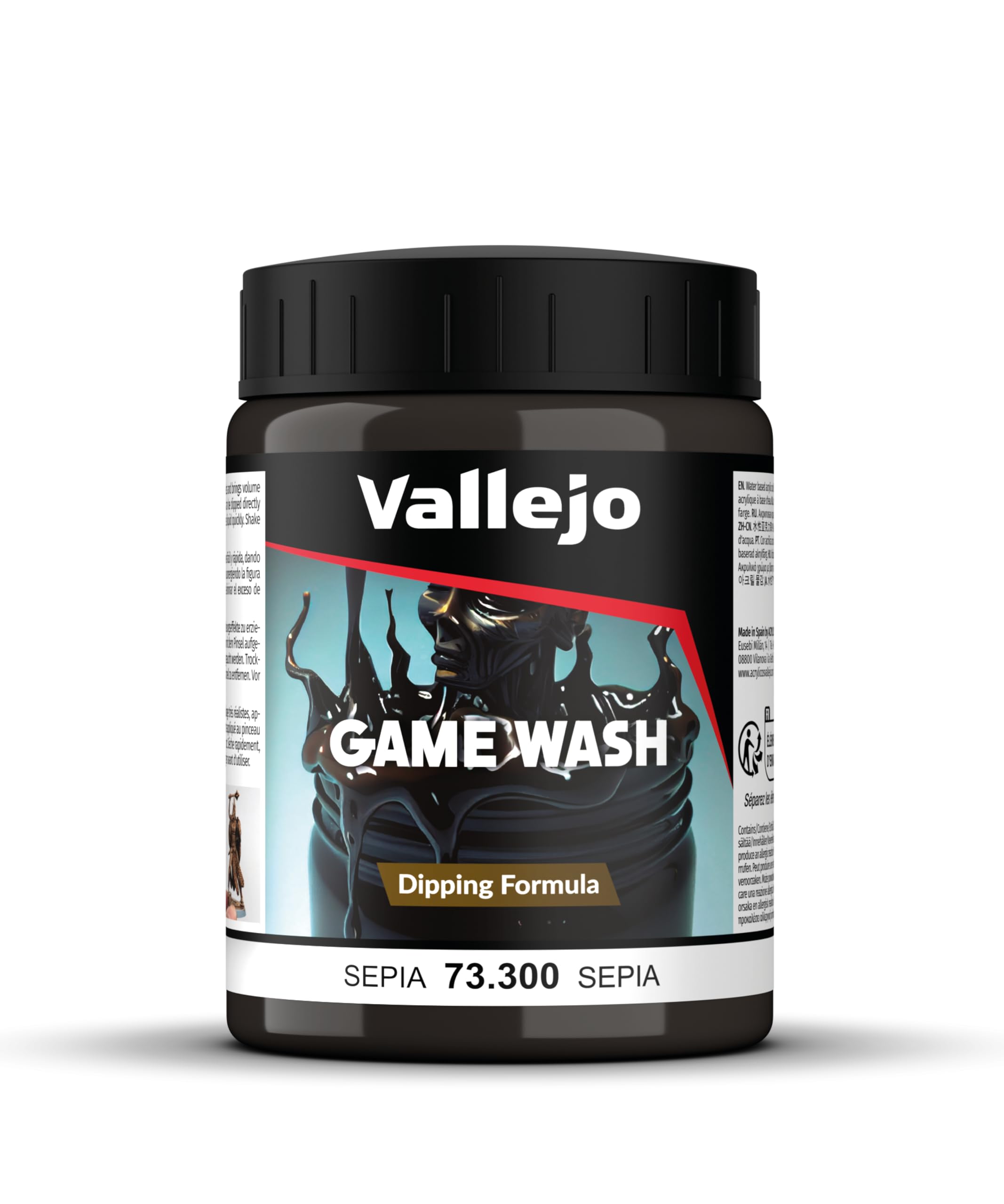 Vallejo Sepia Wash 200ml Paint