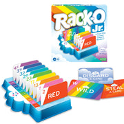 Winning Moves Rack-O Jr Games USA, Children's Edition of The Game of Rack-O for 2 to 4 Players, Ages 4+