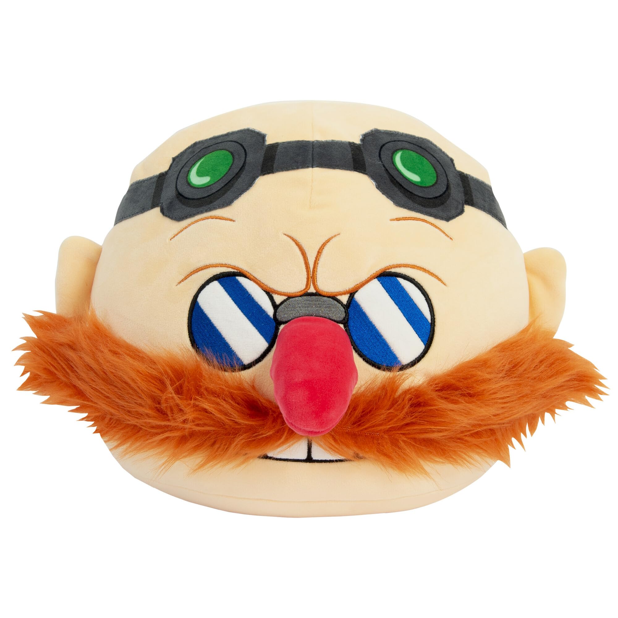 Club Mocchi-Mocchi- Sonic The Hedgehog Plushies - Doctor Eggman Plush - Collectible Squishy Plush Toys and Sonic Stuffed Animals - Gaming Room Decor - Video Game Collectibles - 15 Inch