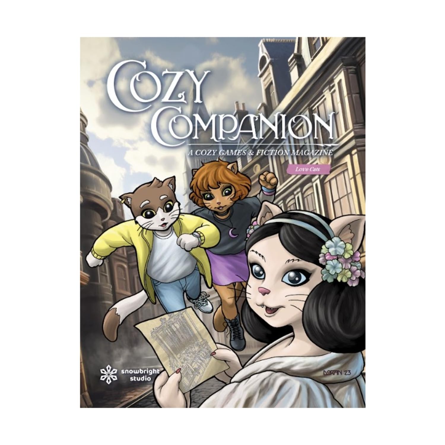 Snowbright Studios SNB201013 Cozy Companion Volume 6 Time Tails Love Cats Books