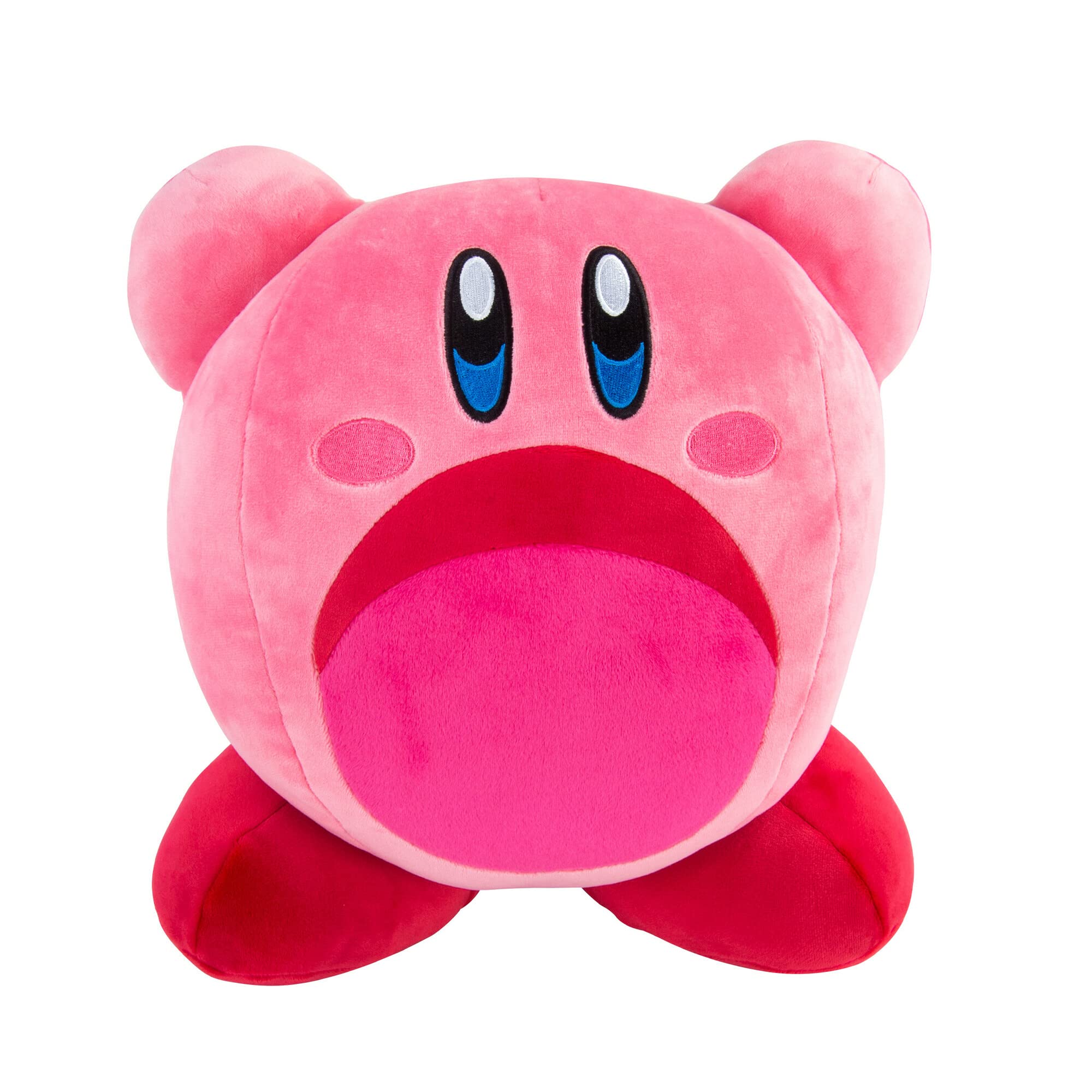 Club Mocchi Mocchi- Kirby Plush - Inhaling Kirby Plushie - Squishy Toys - Collectible and Cute Stuffed Animals - Gaming Gifts and Game Room Decor - Video Game Collectibles - 15 Inch