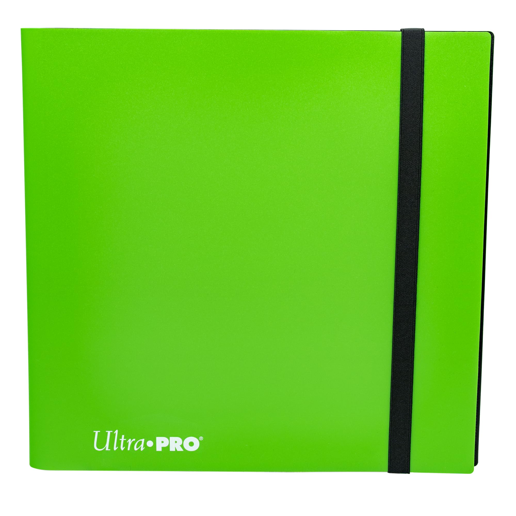 Ultra PRO - Eclipse 12-Pocket Lime Green PRO-Binder for 480 Cards Standard Size Cards, Protects Collectible Cards, Gaming Cards and Sports Cards In Ultra PRO Deck Protector Sleeves
