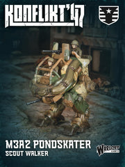 Warlord Games M3A2 Pondskater Scout Walker - United States Miniature for Konflikt 47 Highly Detailed 28mm Scale Miniature