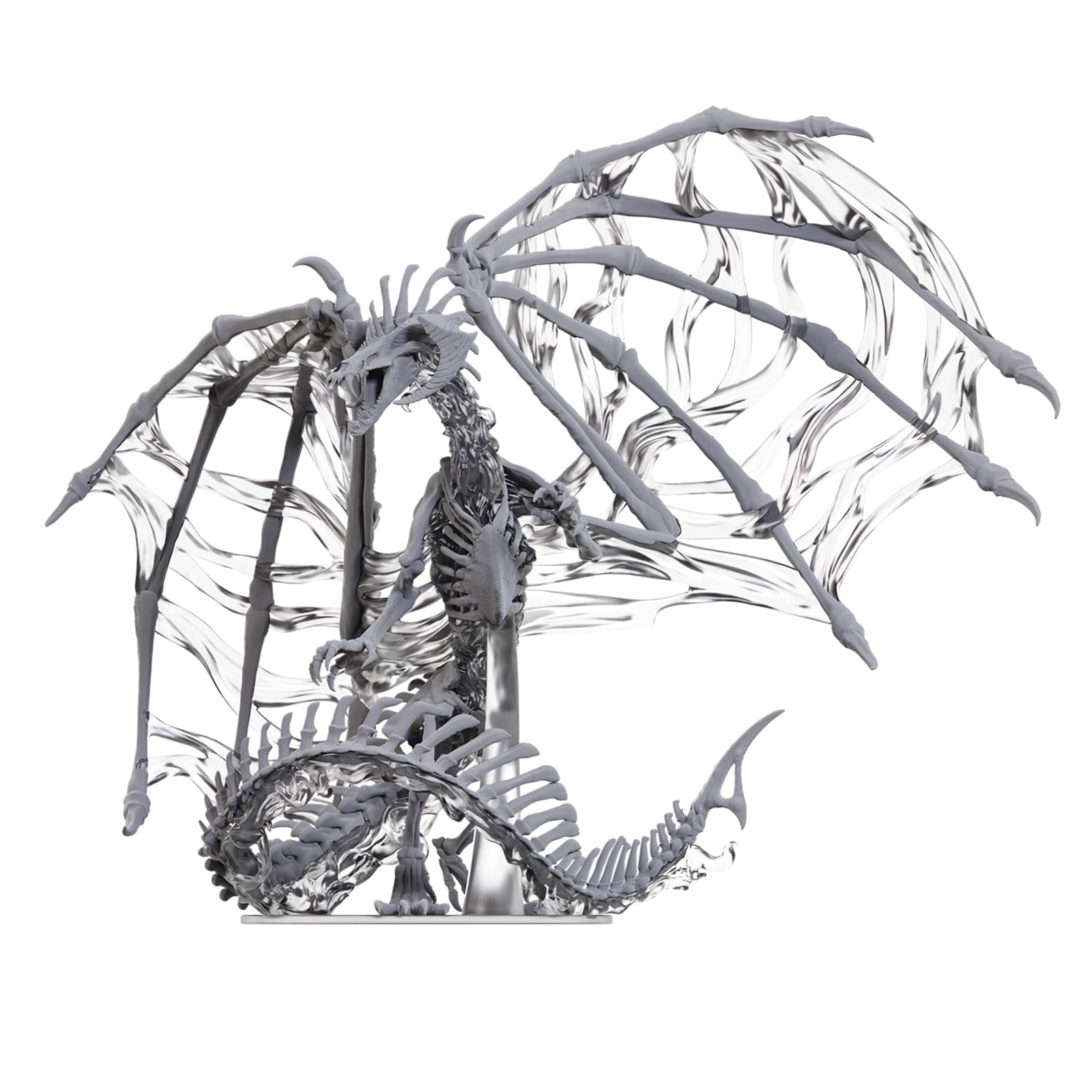 WizKids D&D Nolzur's Marvelous Miniatures: Black Dracolich Boxed Miniature
