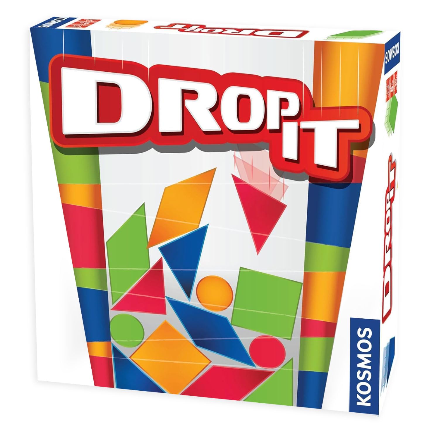 Drop It – A Fun Family Strategy & Dexerity Game by Kosmos Games, Parents’ Choice Silver Award Winner, Play Individually or on Teams, Ages 8+, Fun for Kids, Adults, Family Game Nights