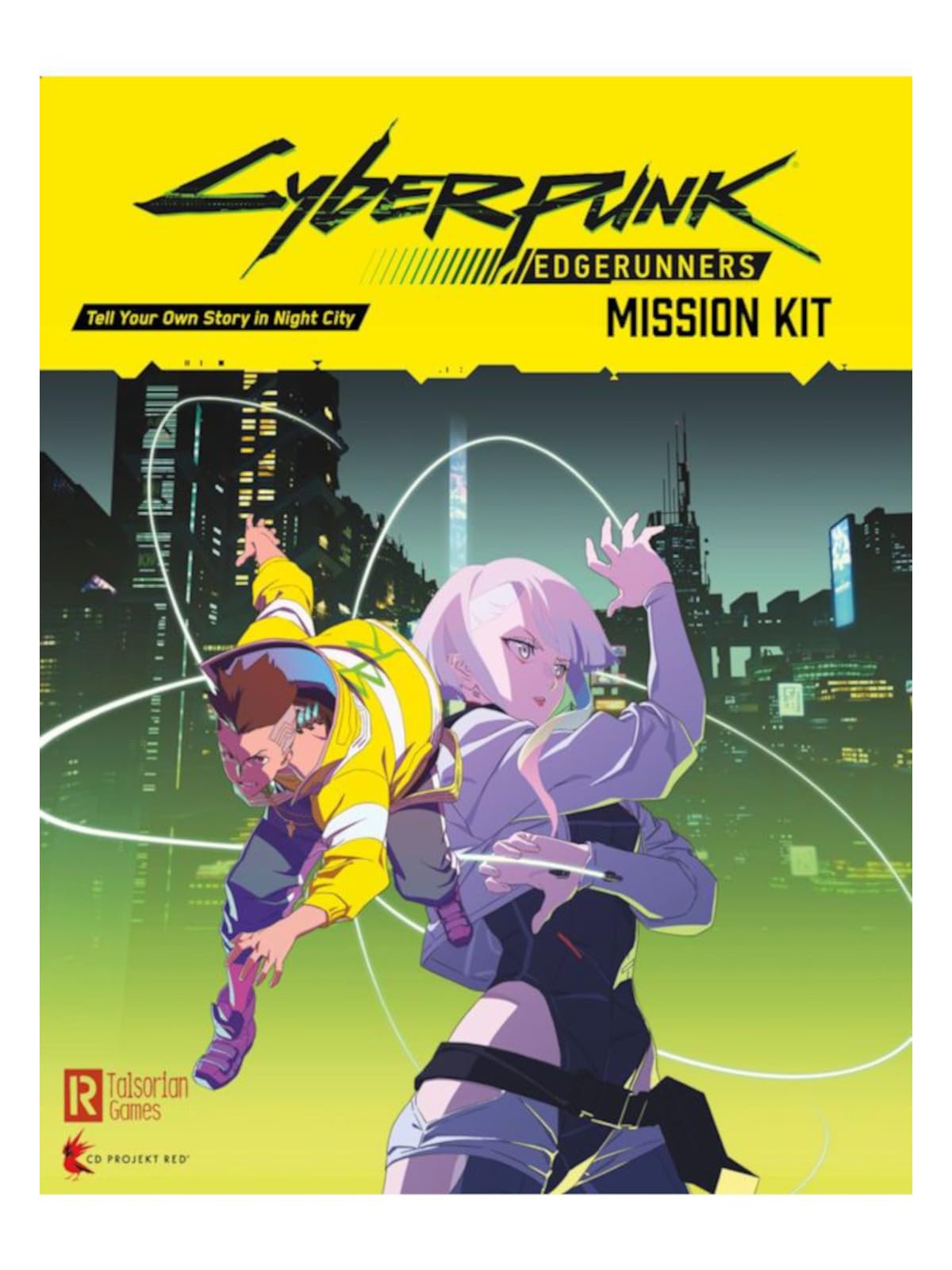 Talsorian Games | Cyberpunk Edgerunners RPG: Mission Kit | Tabletop Roleplaying Game | Ages 14+ | 2+ Players