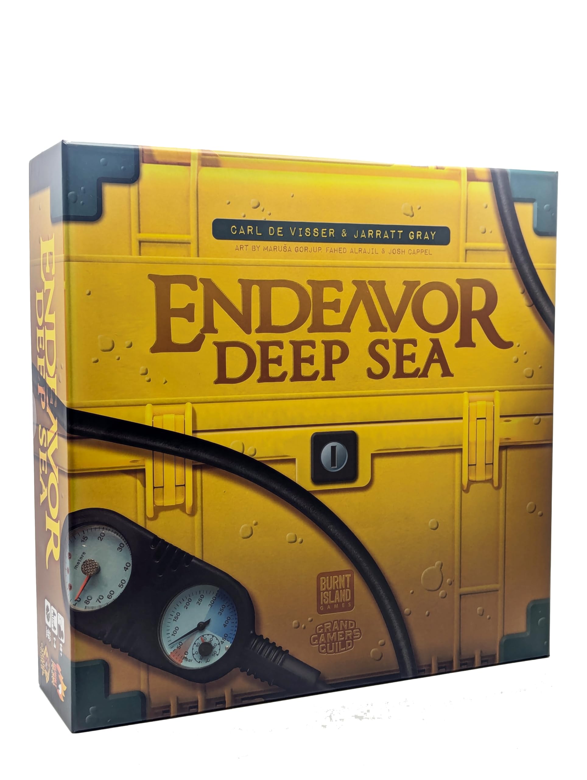 Endeavor: Deep Sea by Burnt Island Games | Underwater Exploration with Resource Management and Solo Mode | Mid-Weight Euro Strategy | 1-4 Players Ages 14+ | 60-90 Minutes