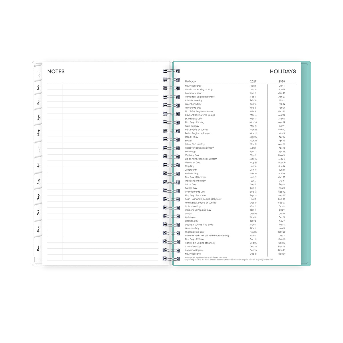 PLANNING CAL BS CHLOE 5X8 RY27