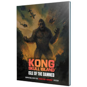 Evil Genius Games: Kong: Skull Island - Isle of The Damned - Hardcover RPG Book, Everyday Heroes Compatible, Tabletop Role Playing Game, Licensed