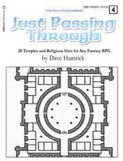 Just Passing Through: 20 Temples and Religious Sites for Any Fantasy RPG (No Time to Prep)