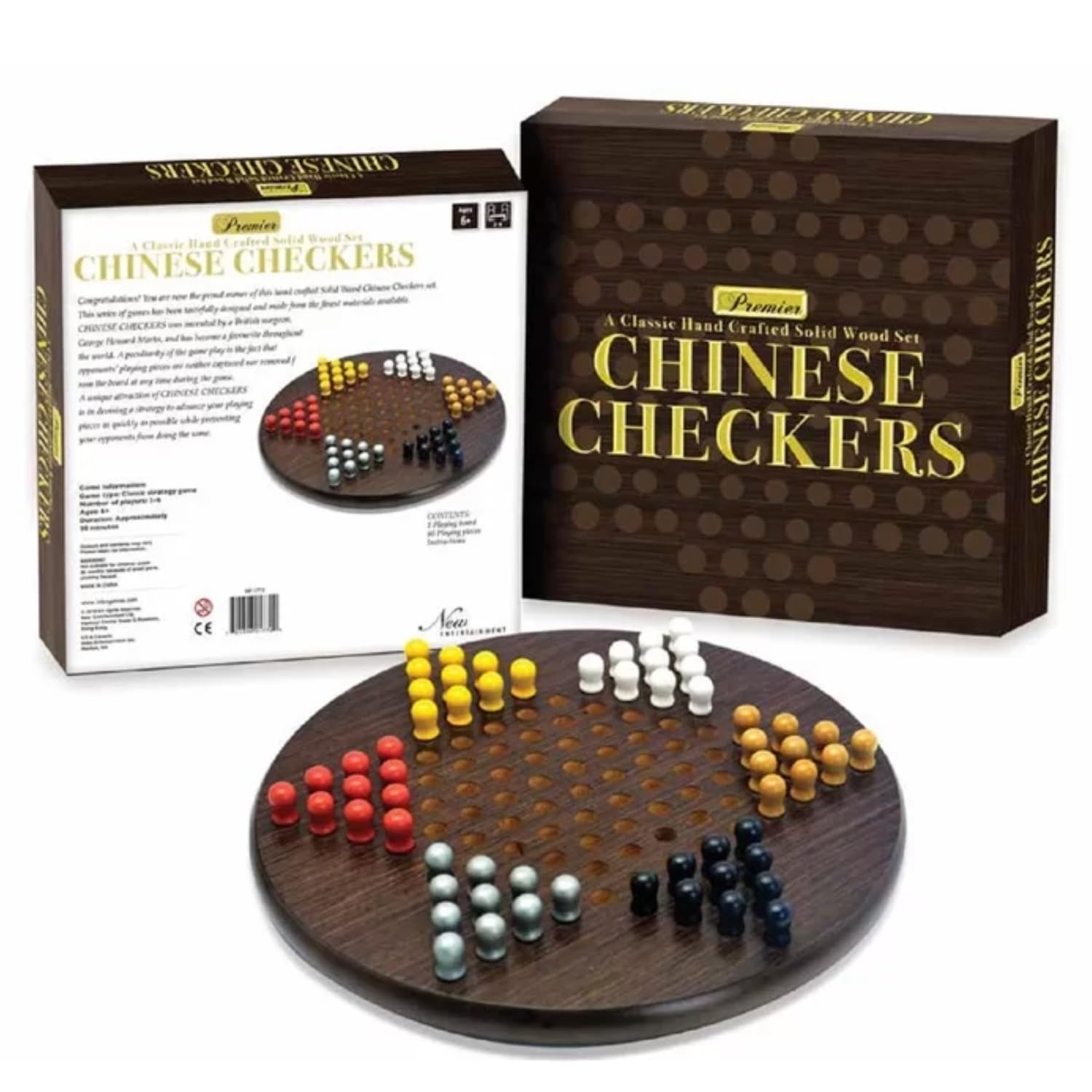 Premier Chinese Checkers Board Game