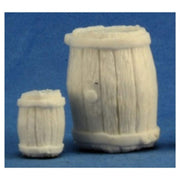 Reaper Bones Large Barrel + Small Barrel Miniature