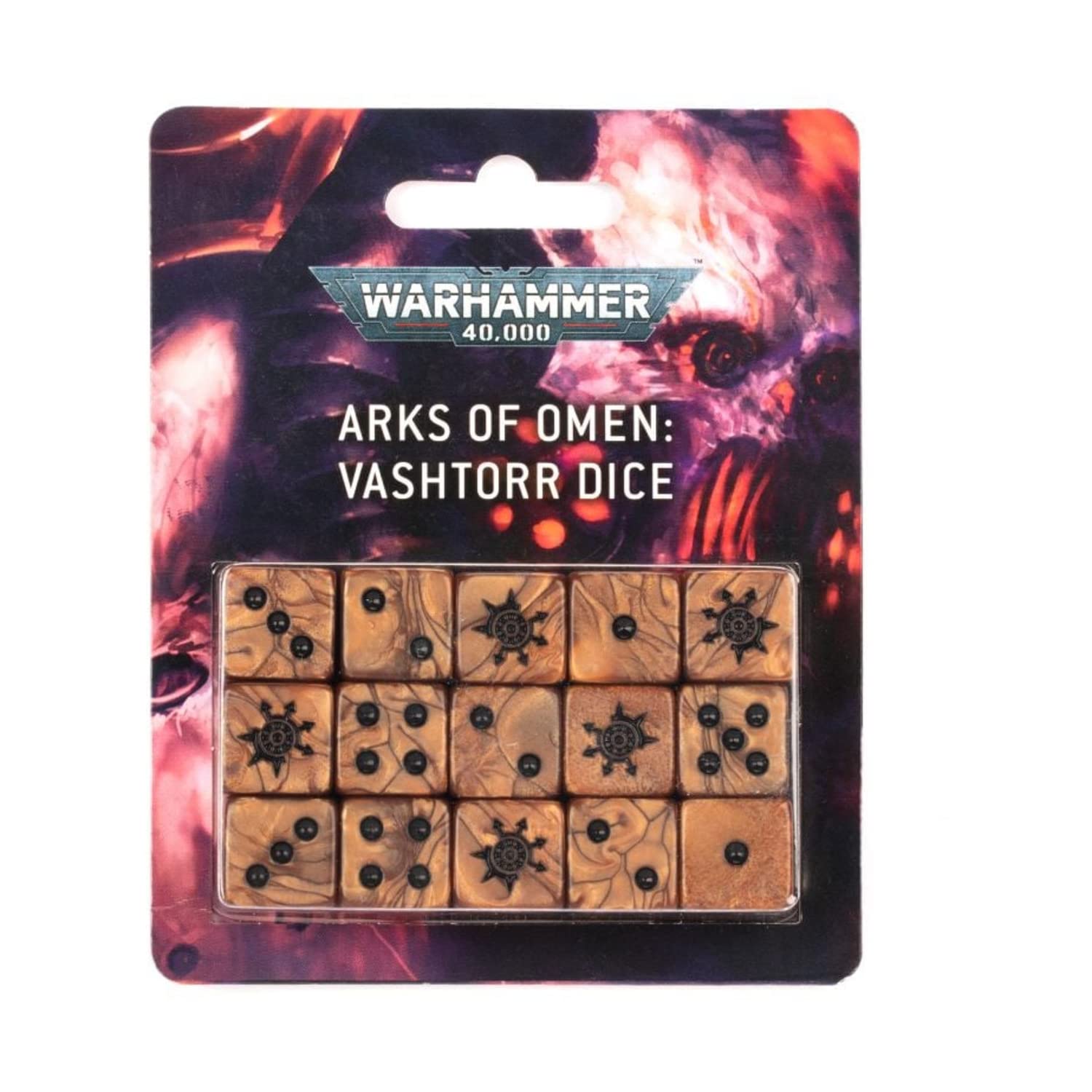 Warhammer 40K: Arks of Omen - Vashtorr Dice (15)