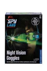 Thames & Kosmos Spy Labs Inc: Night Vision Goggles Conduct Secret Missions & Surveillance at Night! | Essential Tools & Tricks of The Trade from The Detective Gear Experts for Young Investigators