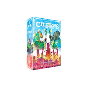 Citizens of The Spark Board Game | Strategy Card-Drafting Game of Clever Combos | Competitive Tableau Builder | Fantasy Sci-fi Animals | 1-5 Players Ages 14+ | 45-60 Minutes | Thunderworks Games