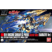 Bandai Hobby HGUC #213 Unicorn Gundam 03 Phenex Destroy Mode NT Ver. "Gundam NT" 1/144, White, Model Number: BAN229965