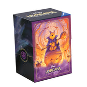 Ravensburger Disney Lorcana TCG Deck Box featuring Winnie the Pooh – Hunny Wizard by John Loren | Securely Stores 80 Sleeved Cards | Durable & Portable Organizer for TCG Players | Ages 8+