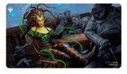 Ultra PRO - Outlaws of Thunder Junction Playmat Ft. Vraska for Magic: The Gathering, Limited Edition Unique Artistic Collectible Card Gaming TCG Playmat Accessory