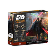 Asmodee Star Wars: Legion Heroes of The Rebellion Character Pack - Tabletop Miniatures Game, Strategy Game for Kids and Adults, Ages 14+, 2 Players, 90 Min Playtime