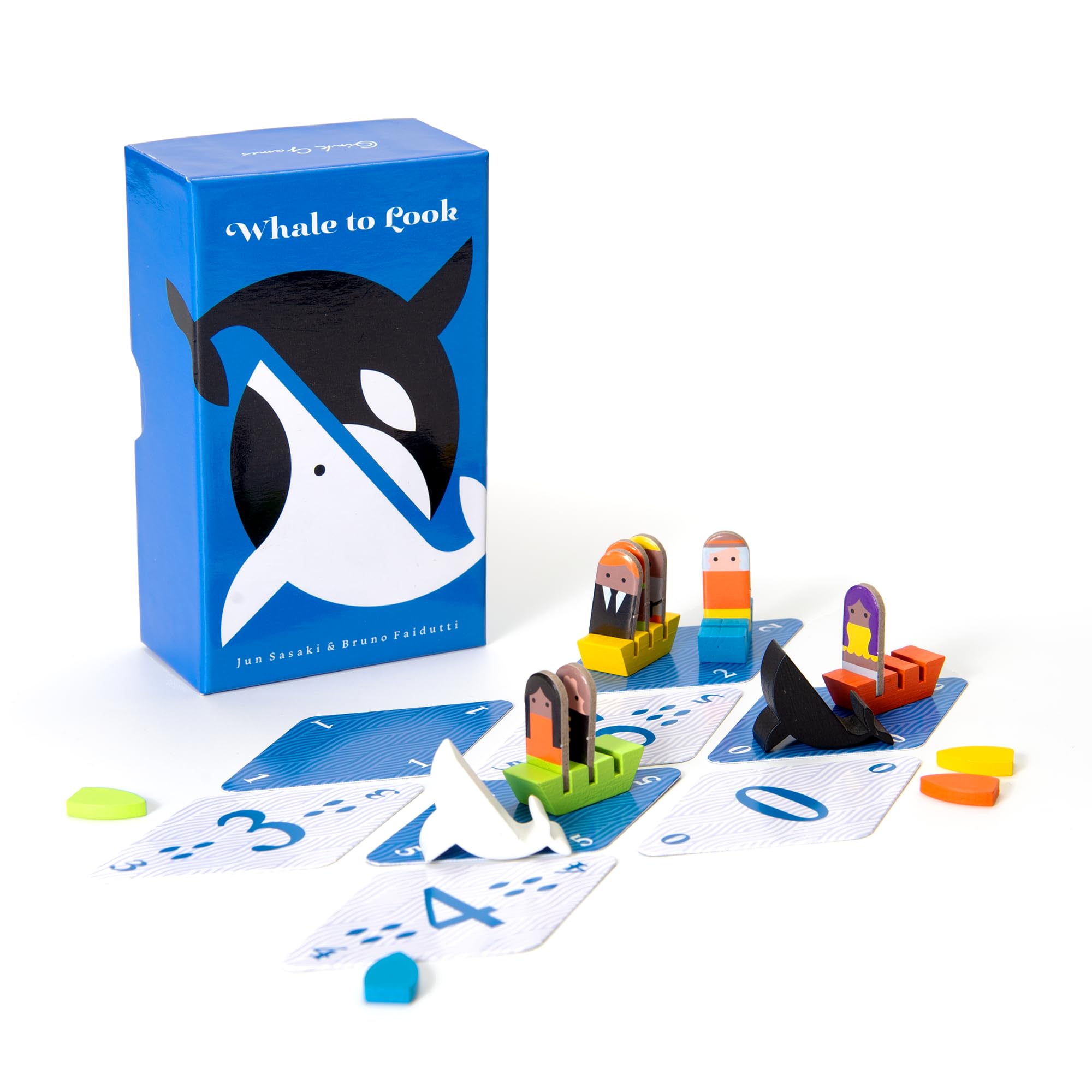 Oink Games Whale to Look - Japanese Deduction Game | Ages 9+ | Investigate & Guess Whale Locations