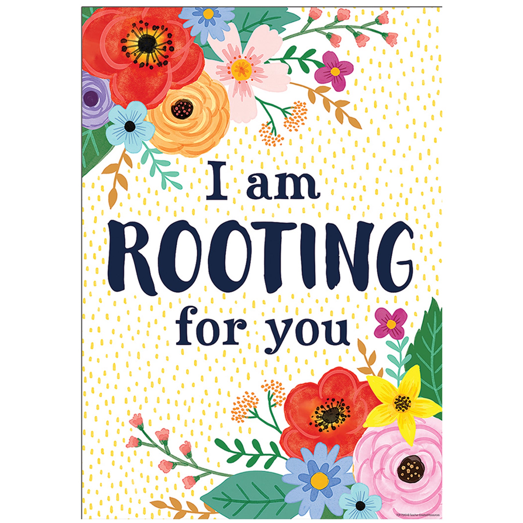Wildflowers Positive Posters, Set of 4