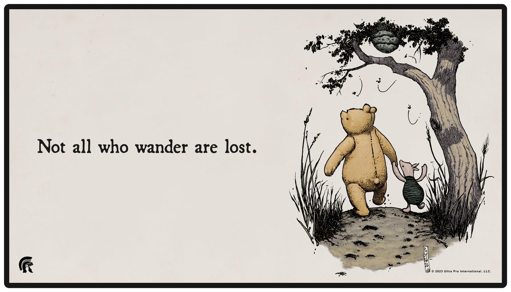 Not All Who Wander are Lost Playmat, 13.75" x 24"