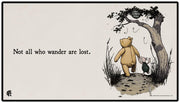 Not All Who Wander are Lost Playmat, 13.75" x 24"