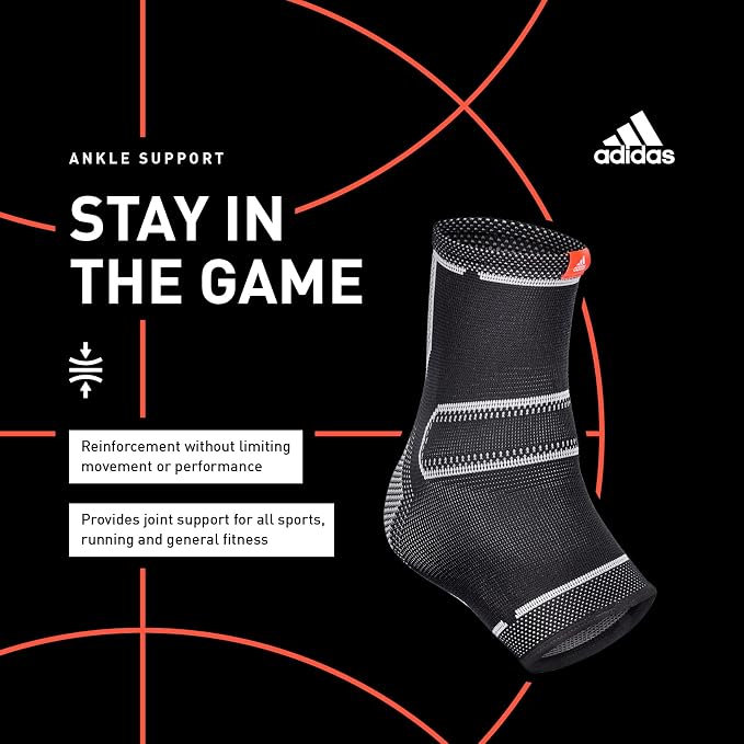 Adidas Premium Knitted Support Sleeve, Ergonomic Compression Sleeve - S