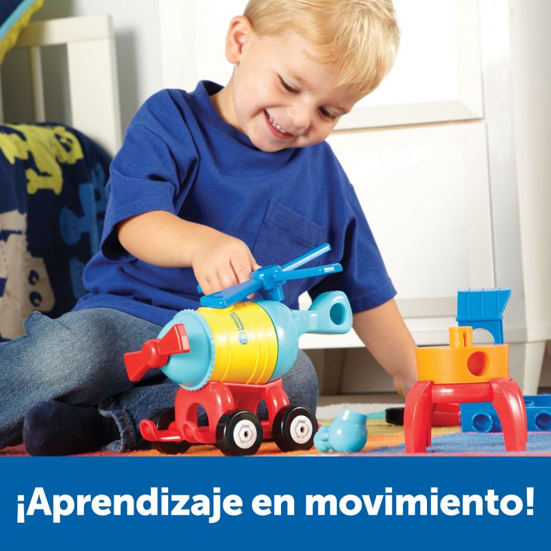 1-2-3 Build It!™ Train/Rocket/Helicopter