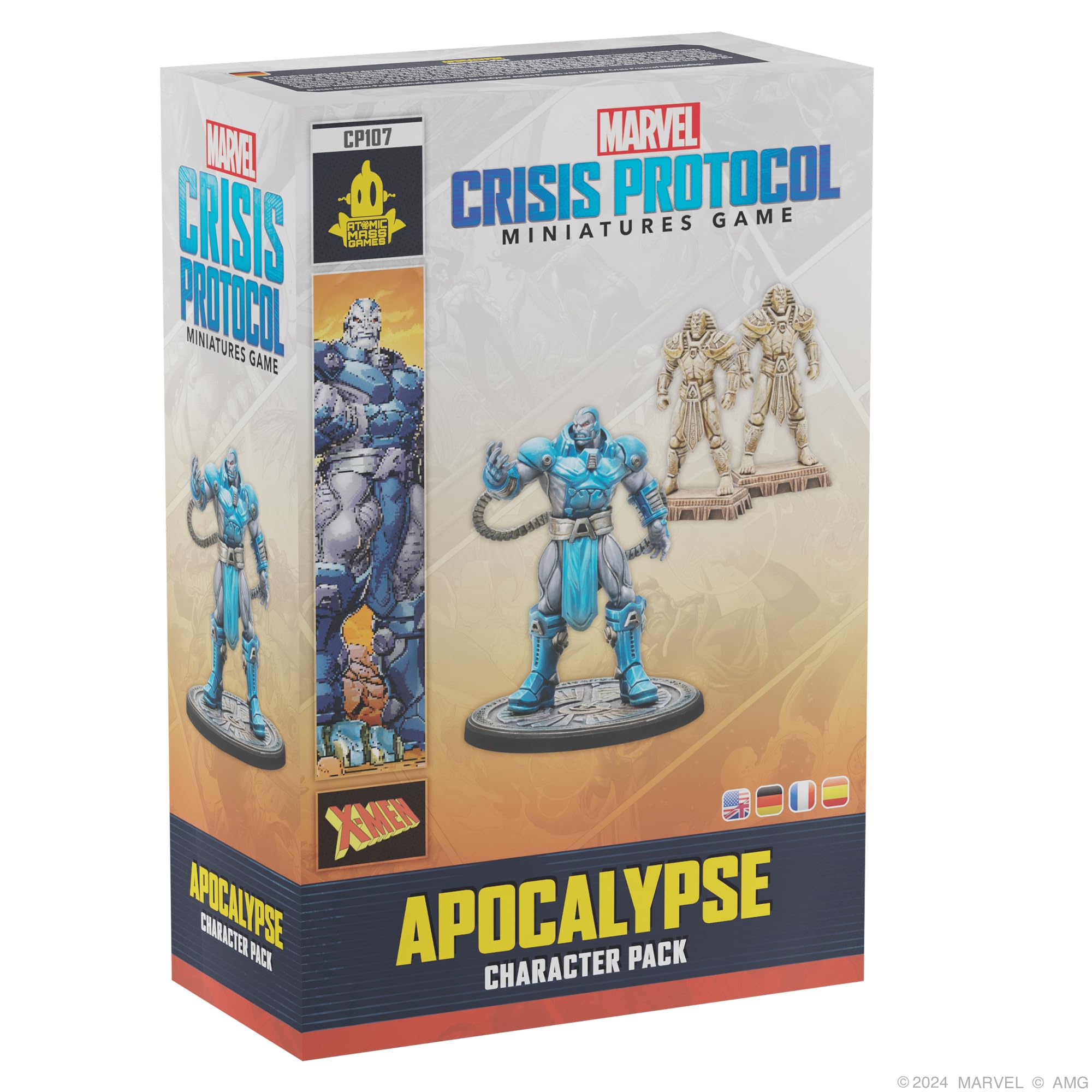 Marvel: Crisis Protocol Apocalypse Character Pack - Servants of The Apocalypse Affiliation! Tabletop Superhero Game, Ages 14+, 2 Players, 90 Minute Playtime, Made by Atomic Mass Games