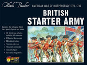 Warlord Black Powder Revolutionary War British Starter Army Tabletop Miniatures - Plastic Paintable Miniature 1700-1900 Soldiers Set, Unpainted Table Top 28mm Military Minifigures for Adults, Gaming