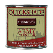 The Army Painter Quickshade Miniature Varnish for Miniature Painting, Strong Tone Model Paint Quickshade Varnish, Pot/Can, (250 ml), Approximately 8.45 oz